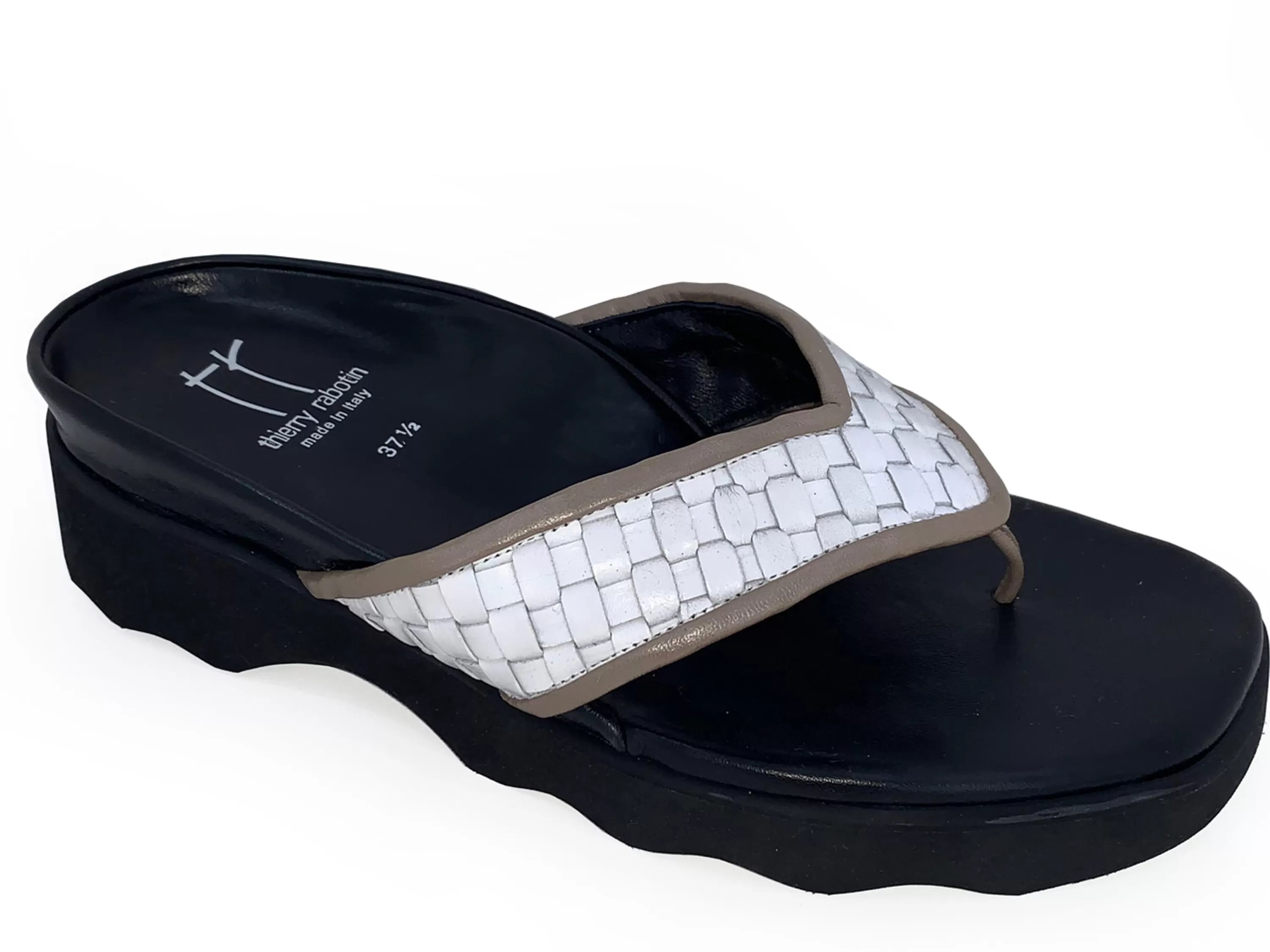 Thierry Rabotin Ucria Women's Thong Sandal Taupe>THIERRY RABOTIN USA INC Flash Sale